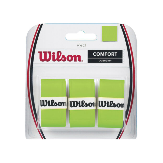 WILSON PRO OVERGRIP BLADE GREEN - 3 PACK