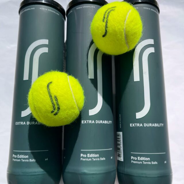 New Balls 🎾 Pro Edition Robin Soderling  2024 - top quality and super durability on all surfaces!
@robin_soderling_  @rs_tennis #tennis #tennisballs #2024tennis #tennisshop #newtennis #instagramtennis #tennisspecialist