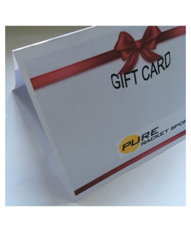 gIFT VOUCHER FROM PURE RACKET SPORT - pERSONALISE YOUR MESSAGE