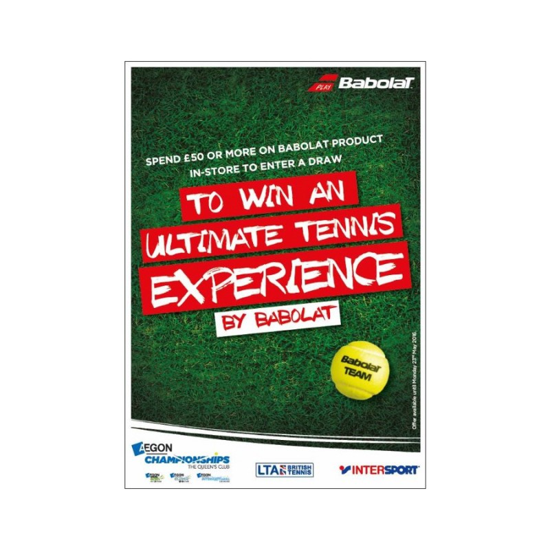 Babolat Ultimate Tennis Experience - Aegon Tennis Championships competition