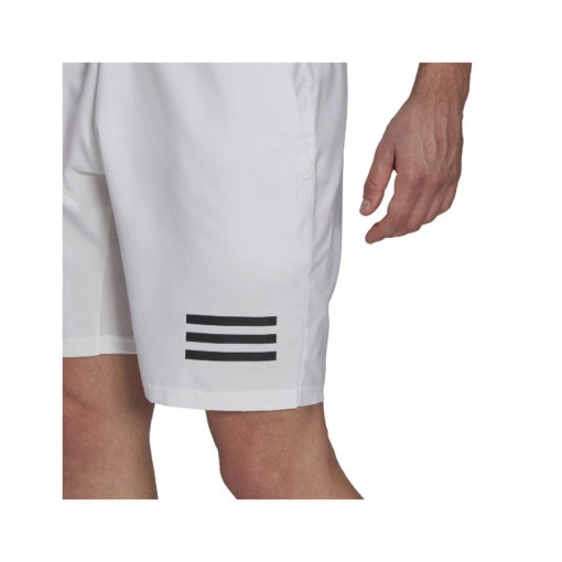 Adidas Mens Club 3 stripes Shorts white