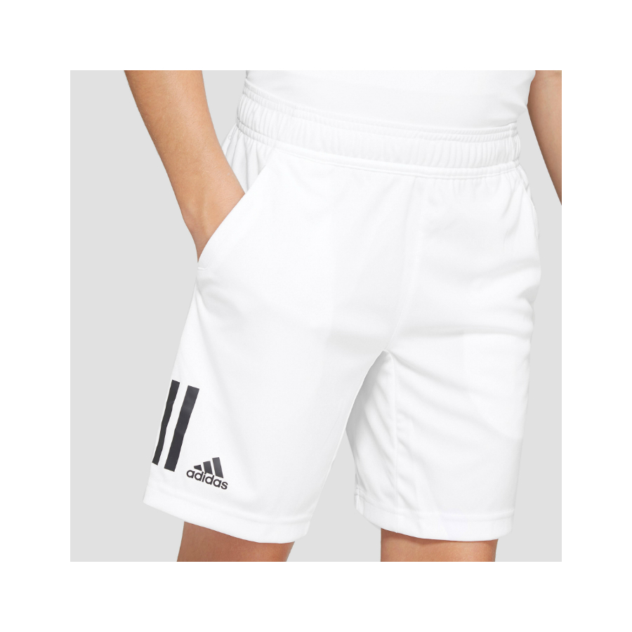 minimum Spending Pointer ADIDAS BOYS CLUB 3S Tennis Shorts - White - Pure Racket Sport