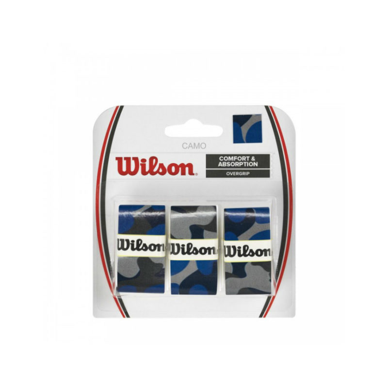 Wilson Pro Overgrip Blue Camo - 3 pack