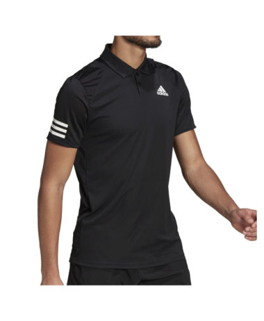 Adidas Mens Tennis 3-Stripe Polo Shirt