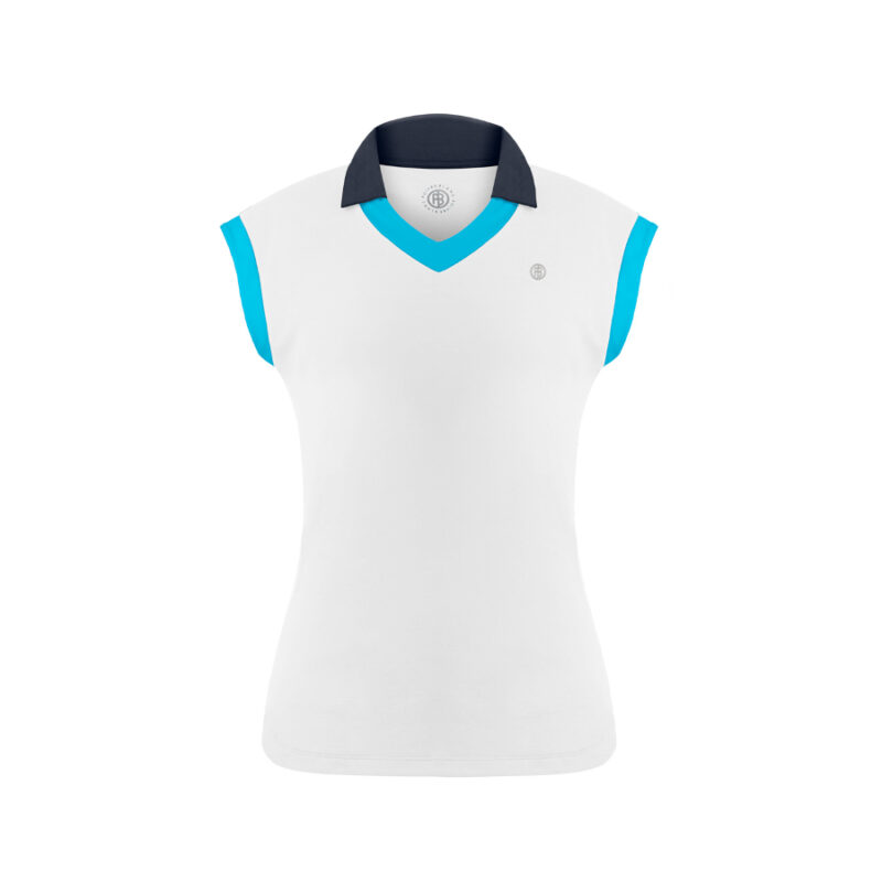Poivre Blanc Tennis Womens Polo Shirt